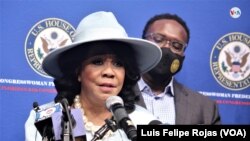 Depite demokrat Eta Florid, Frederica Wilson. (Foto: 23 septanm 2021).