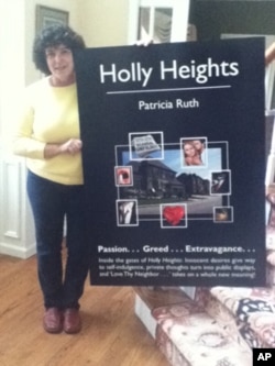 Patricia Ruth, author of 'Holly Heights,' found marketing her self-published book more challenging than writing it.