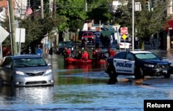Poplavljene ulice u državi Njujork