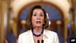 Nancy Pelosi, líder da Câmara dos Representantes, deu luz verde ao processo já criticado por Trump