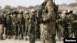 FILE - U.S. special forces soldiers.