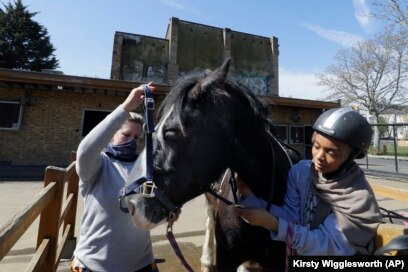 Riding lesson