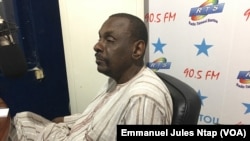 Maïdadi Seydou Yaya, membre bureau politique de l’UNDP au Cameroun, le 16 avril 2018. (VOA/Emmanuel Jules Ntap)