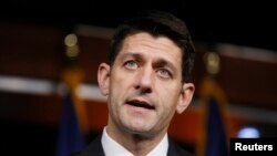 ປະທານສະພາຕໍ່າສະຫະລັດ ທ່ານ Paul Ryan.