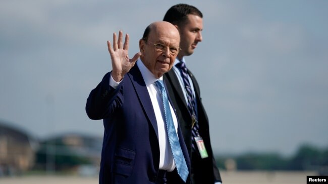 Bộ trưởng thương mại Hoa Kỳ Wilbur Ross.