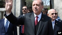 土耳其总统埃尔多安2017年4月17日在伊斯坦布尔。