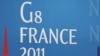 G8: les leaders mondiaux au sommet de Deauville