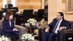 سفیر آمریکا و نخست وزیر لبنان