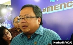 Menteri PPN-Kepala Bappenas Bambang Brodjonegoro. (Foto: VOA/Nurhadi)