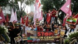 မောင်းတောအရေး အင်ဒိုနီးရှားမှာ ကန့်ကွက်ဆန္ဒပြ
