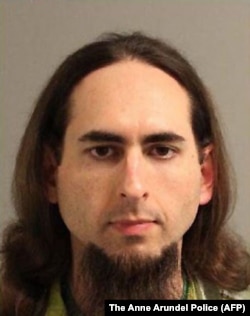 U.S. -- Jarrod Ramos, the suspected Capital Gazette newspaper shooter, undated