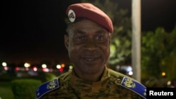 Le général Gilbert Diendéré à Ouagadougou 21 novembre 2014. (Reuters photo)