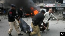 Pakistan Suicide Bombing - Feb. 17, 2015
