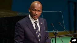 FILE - Burundi's Foreign Minister Alain Nyamitwe addresses the United Nations General Assembly at U.N. headquarters in New York, Sept. 24, 2016. Nyamitwe claims there are "politically motivated reasons which have pushed the ICC to act on African cases."