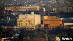 Tư liệu - Khu phức hợp đại sứ quán Mỹ ở Kabul, Afghanistan, ngày 20 tháng 1, 2016. 