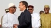 Le président français Emmanuel Macron, en compagnie de chefs d’états du G5 Sahel, le 2 juillet 2018.
