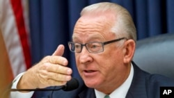 FILE - U.S. House Armed Services Committee Chairman Buck McKeon.