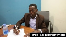 Somalian Ismail Rage, 22, graduated from Simad University in Mogadishu with a bachelor's degree in banking and finance. Rage, who is paralyzed after a bout with polio as a child, became a media sensation in Somalia, where people with disabilities are often excluded from mainstream society.