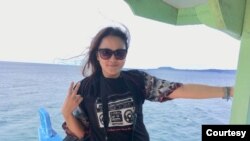 General Manager Visi Radio Medan, Wisdawati Margaret. (Dokumentasi pribadi)