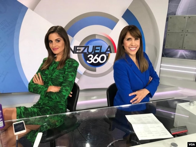 Venezuela 360 es conducido por las periodistas Nathaly Salas Guaithero y Carolina Valladares.