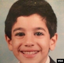 Nader Hussein as a 8-year-old