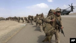 US troops in Afghanistan