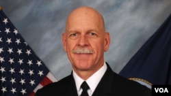 美軍太平洋艦隊司令海軍上將斯威夫特。