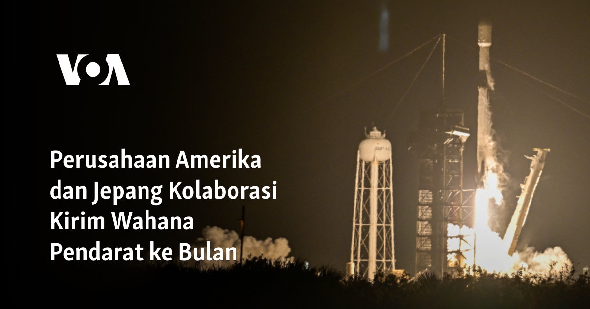 Perusahaan Amerika dan Jepang Kolaborasi Kirim Wahana Pendarat ke Bulan