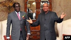 Presidents Mugabe and Zuma