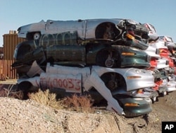 When GM's electric vehicle program was killed in the 1990s, the vehicles were crushed in the Nevada desert.