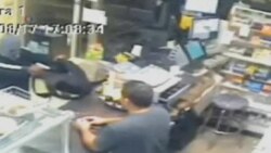 Machete-Wielding Clerk Fights Off Robber