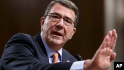 Le secrétaire américain à la Défense Ashton Carter, Washington, 4 février 2015