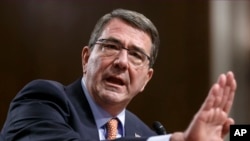 Menteri Pertahanan Amerika, Ashton Carter (foto: dok).