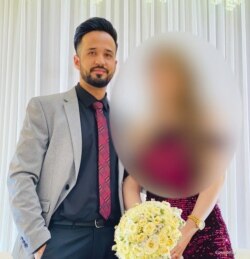 哈西布·卡迈勒与妻子2021年8月14日在喀布尔沦陷前一天结婚。她未能进入喀布尔机场大门。