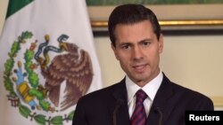 Presiden Meksiko Enrique Pena Nieto.