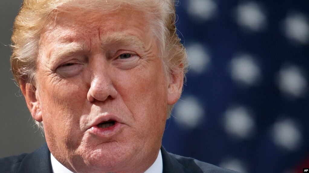 President Donald Trump in Washington.