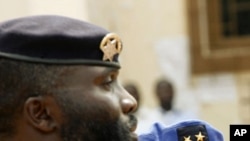 A 2009 file photo of Fofie Kouakou (L), northern Ivory Coast rebel chief commander, and General Soumaila Bakayoko, chief of Ivory Coast ex rebel forces in Bouake