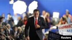 Mitt Romney à la Convention de son parti à Tampa, en Floride