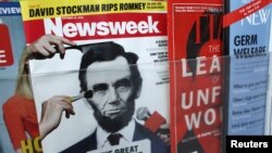 Majalah Newsweek edisi cetak akan terbit terakhir kalinya pada 31 Desember. (Foto: Reuters/Carlo Allegri)