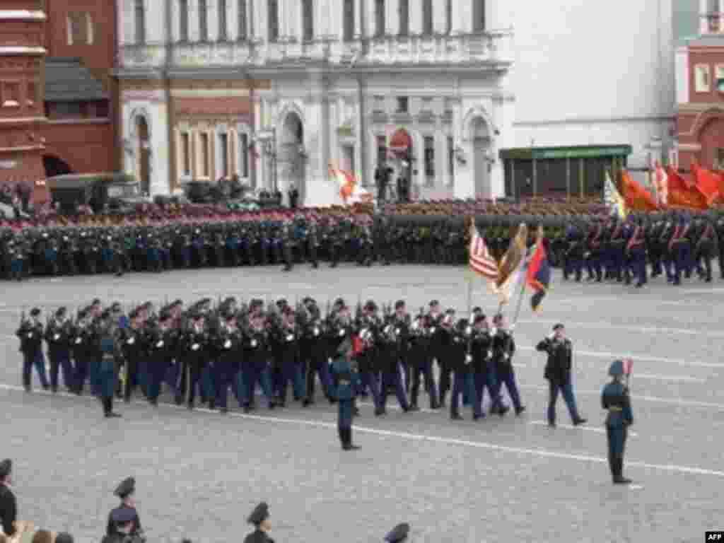 Генеральная репетиция парада Победы в Москве