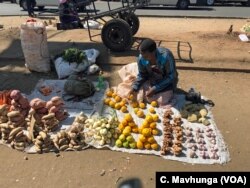 High unemployment rate – estimated to be above 85 percent has forced most Zimbabweans to rely on vending Harare, Sept. 10, 2018.