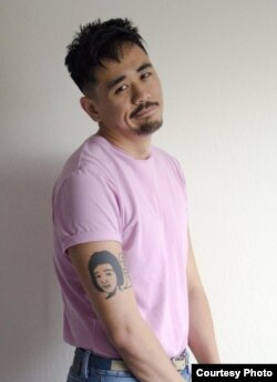 This image provided by Ecco shows Anthony Veasna So. His highly anticipated debut story collection, "Afterparties," was published in August. So was 28. His death was announced Thursday, Dec. 10, 2020, by his publisher, Ecco. (Chris Sackes/Ecco via AP)