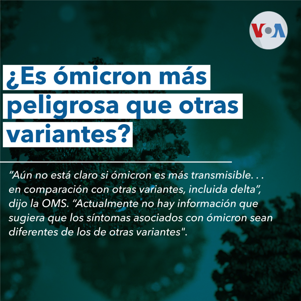 ¿Qué Debes Saber De La Nueva Variante Del Coronavirus, ómicron?