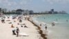 Plaža Saut bič u Majamiju, 10. jun 2020. (Foto: Reuters/Marco Bello)