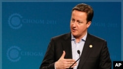 Thủ tướng Anh David Cameron nói rằng sớm muộn gì thì chế độ đáng kinh tởm ở Syria cũng phải đền tội
