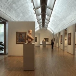 Inside the Kimball Art Museum in Fort Worth, Texas