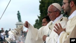 Đức Giáo Hoàng cử hành Thánh lễ ở Czestochowa, Ba Lan, 28/7/2016.