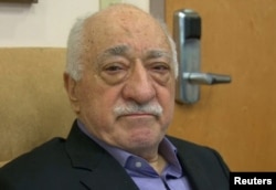 US-based cleric Fethullah Gulen, whose followers Turkey blames for a failed coup, is shown in still image taken from video, as he speaks to journalists at his home in Saylorsburg, Pennsylvania, July 16, 2016.
