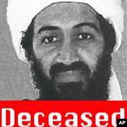 A screen grab from FBI's Most Wanted website taken May 2, 2011 shows the status of Osama bin Laden as deceased