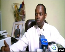 Dr. Muhamadou Hassini, director of the Ngaoundere hospital Ngaoundere, Cameroon, April 9, 2019. ( M. Kindzeka/VOA)